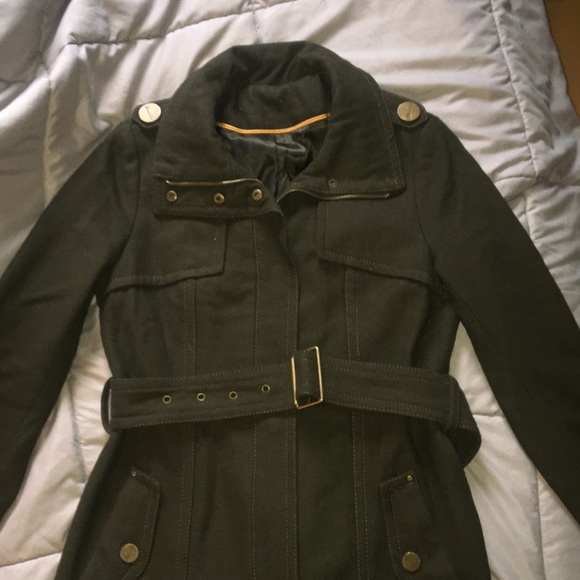 Kenneth Cole Jackets & Blazers - Kenneth Cole Women’s Military Green Wool Coat